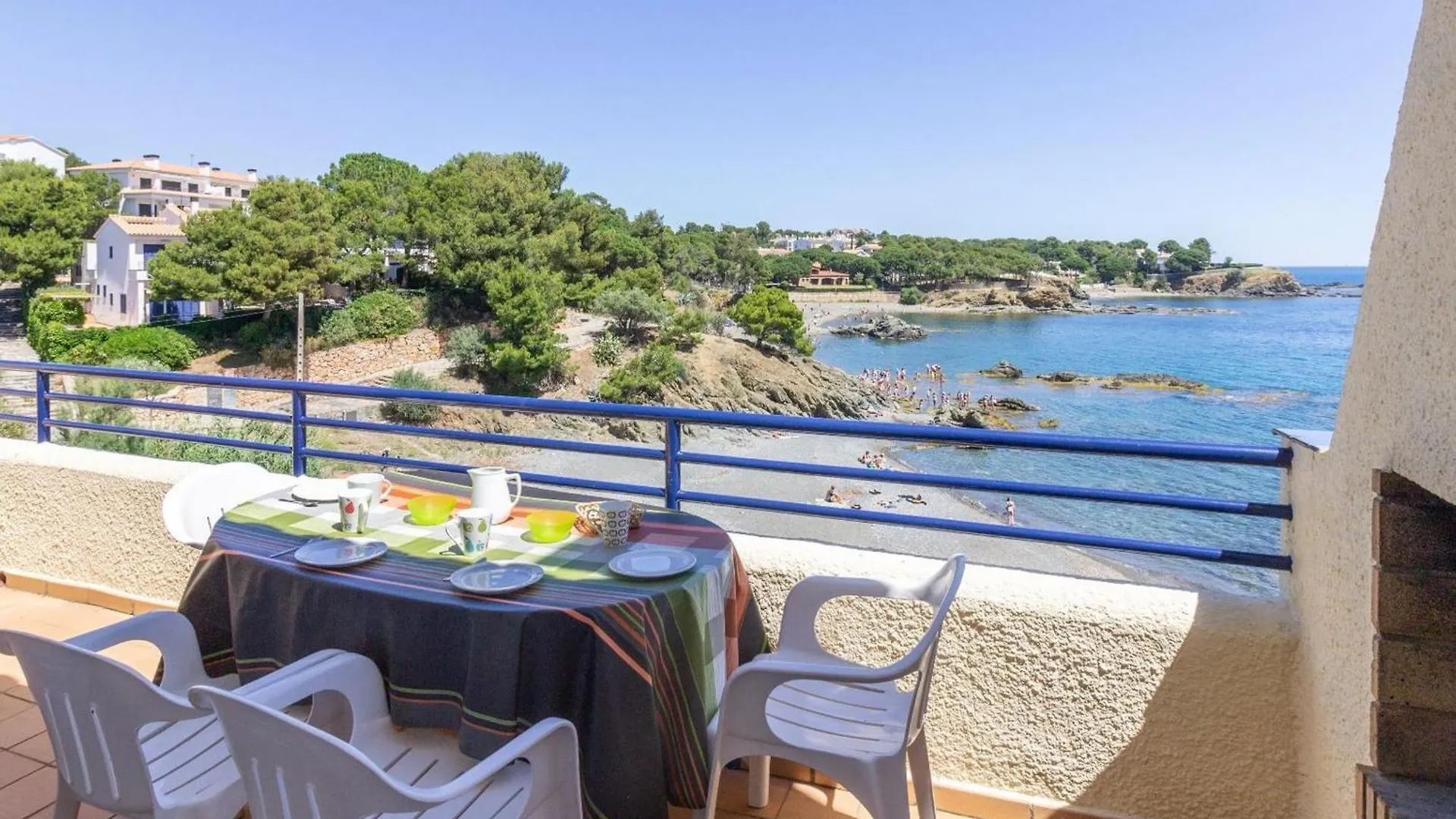 Bellamar C - Casa Adosada Para 10 Personas En Primera Linea De Mar En Llanca. - Es-228-18
